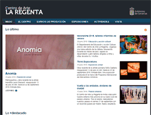 Tablet Screenshot of laregenta.org